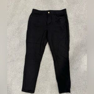 Michael Kors Black Skinny Ankle Pant